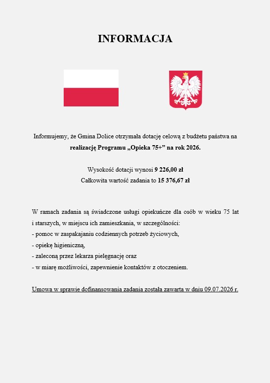 Opieka 75+ ROK 2026