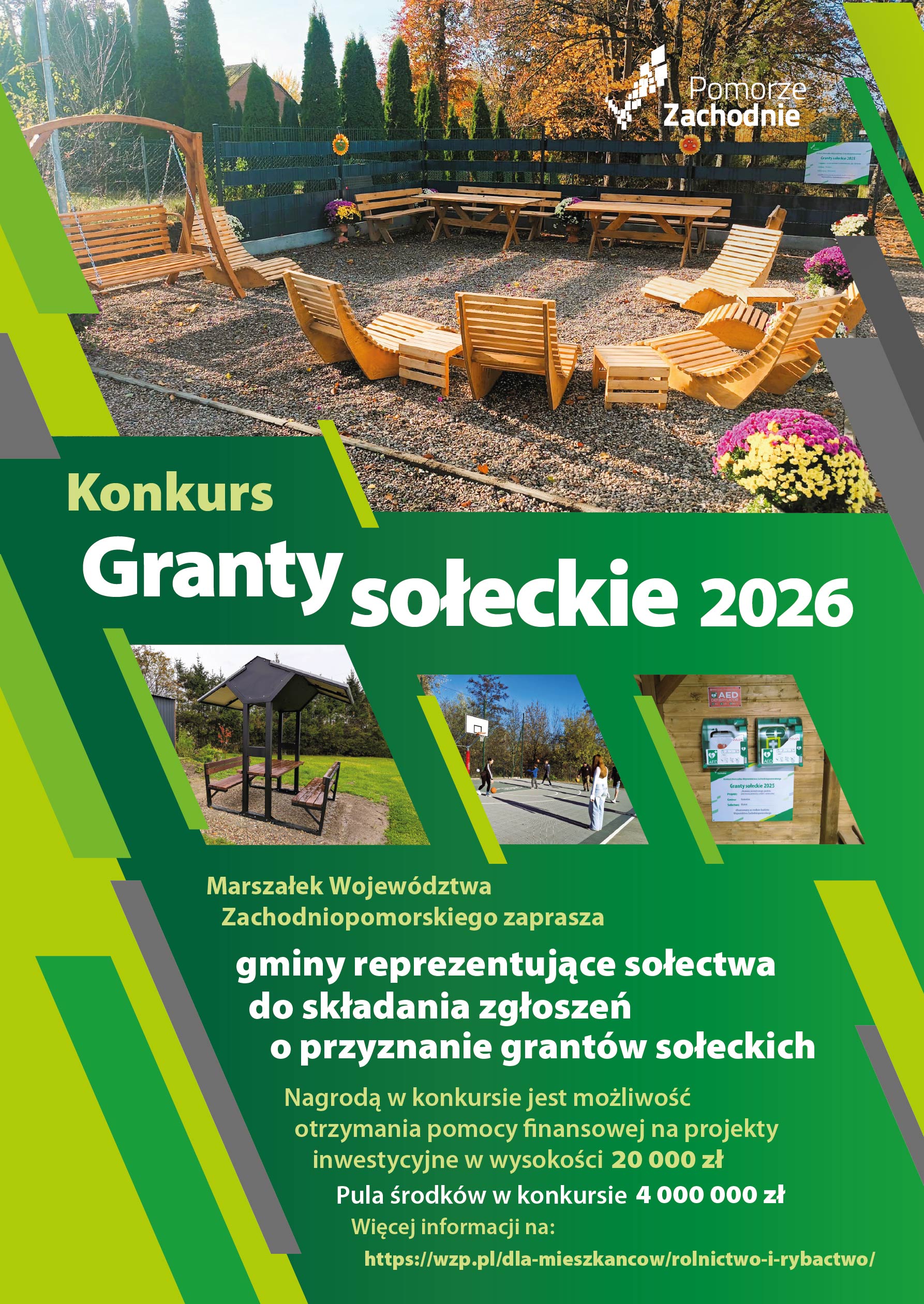 Plakat Granty Sołeckie 2026