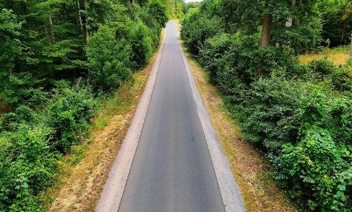 Zdjęcie do Remont poboczy na odcinku Komorowo &ndash; Sąd&oacute;w