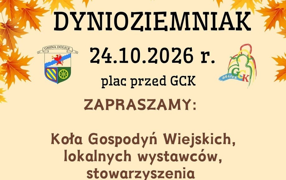 Zgłoszenia do wydarzenia Dynioziemniak 2026 w Dolicach